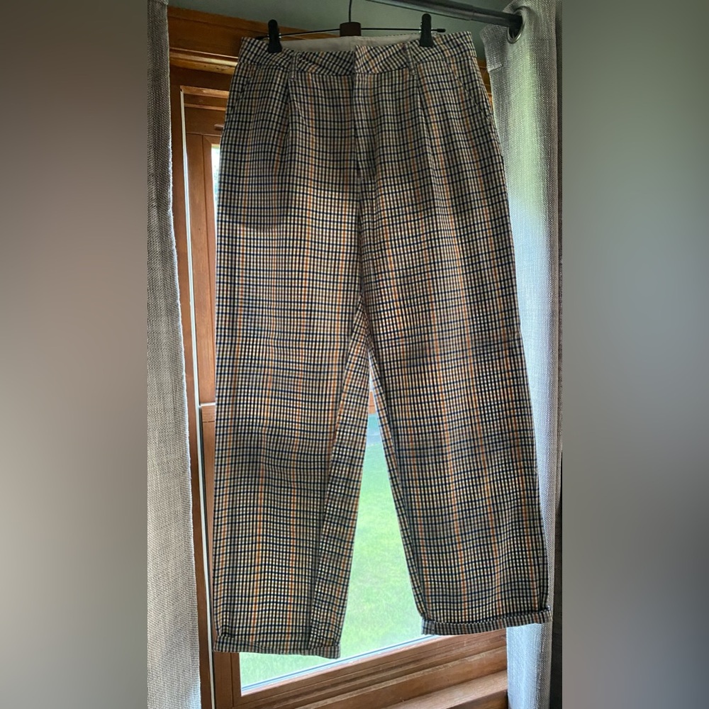 Plaid Trousers